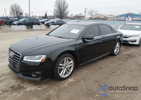 2017 Audi A8 L 3.0T z USA, uszkodzony, nr VIN WAU44AFD0HN019780